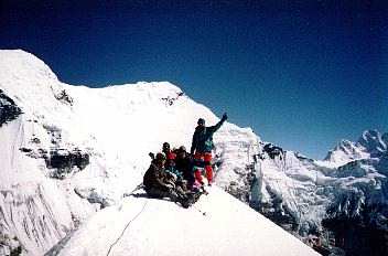 Summit of Island Peak